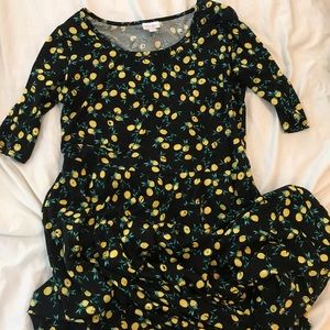 Lularoe Lemon Dress